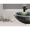 Anzzi Amalfi Round Glass Vessel Bathroom Sink with Stellar Black Finish LS-AZ902 - alternate 2
